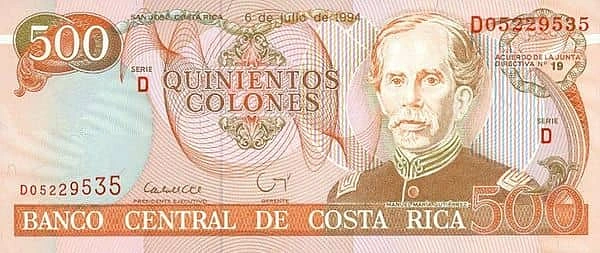 500 Colones