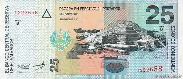 25 Colones