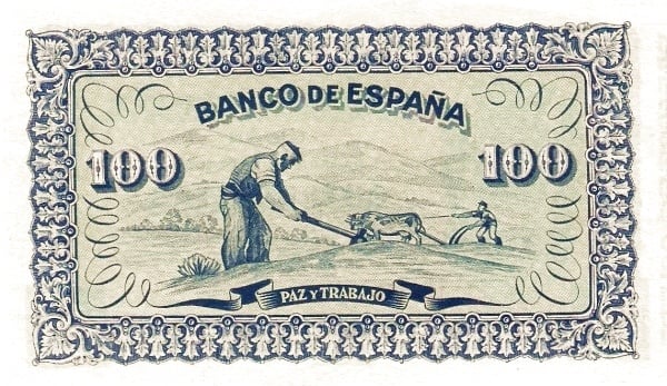 100 pesetas Gijón