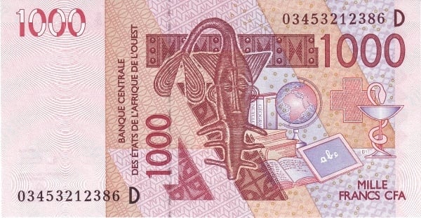 1000 franchi CFA (Mali)