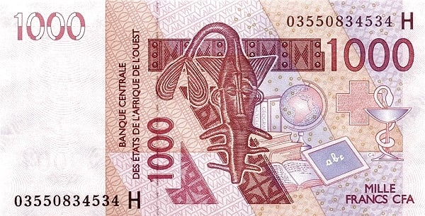 1000 franchi CFA (Niger)