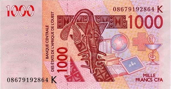 1000 franchi CFA (Senegal)