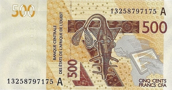 500 franchi CFA (Costa d'Avorio)