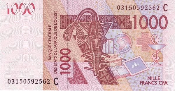 1000 franchi CFA (Burkina Faso)