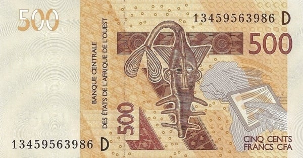 500 franchi CFA (Mali)