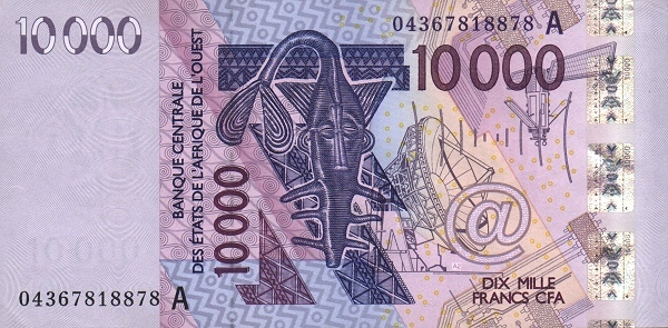 10000 franchi CFA (Costa d'Avorio)