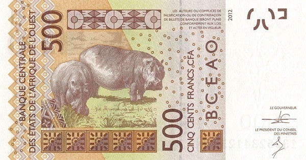 500 franchi CFA (Niger)