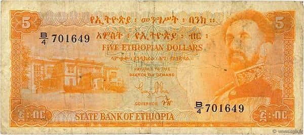 5 dollari