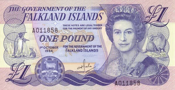 1 Pound Elizabeth II