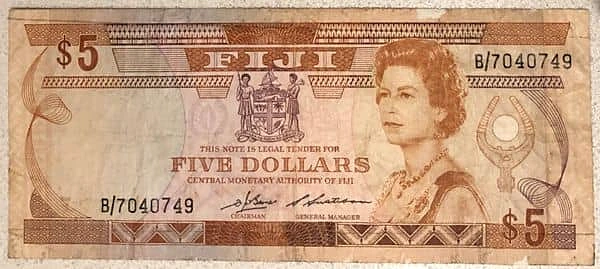 5 Dollars Elizabeth II
