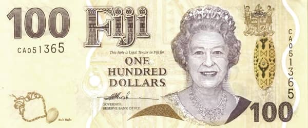 100 Dollars Elizabeth II