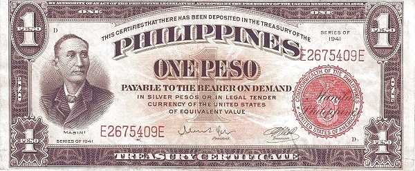 1 peso