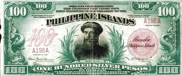 100 pesos d'argento