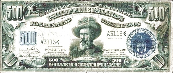 500 pesos d'argento