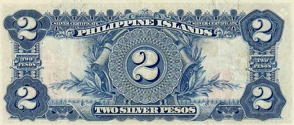 2 pesos d'argento