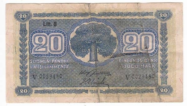 20 Markkaa