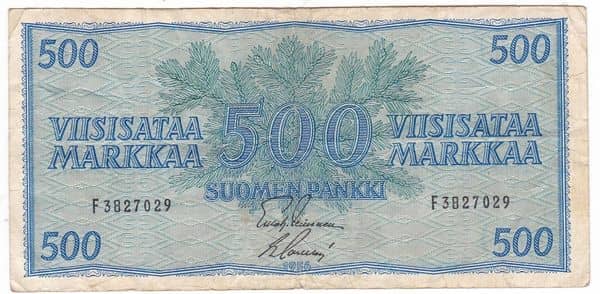 500 Markkaa