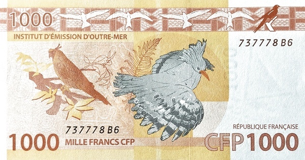 1000 franchi CFP