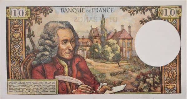 10 francs Voltaire