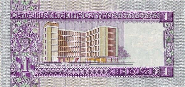 1 Dalasi Opening of the Central Bank of The Gambia's Building