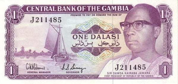 1 dalasi (Apertura della Banca Centrale)