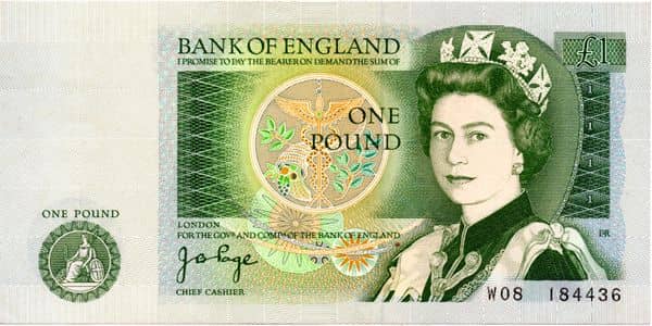 1 Pound Elizabeth II