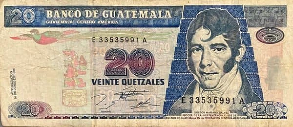 20 Quetzales