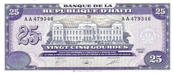 25 Gourdes