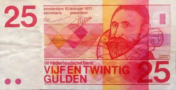 25 Gulden Jan Pieterszoon Sweelinck