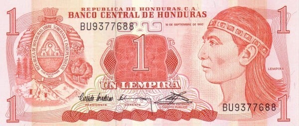 1 lempira