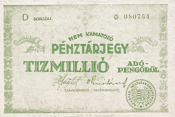 10000000 Adópengo