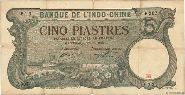 5 Piastres