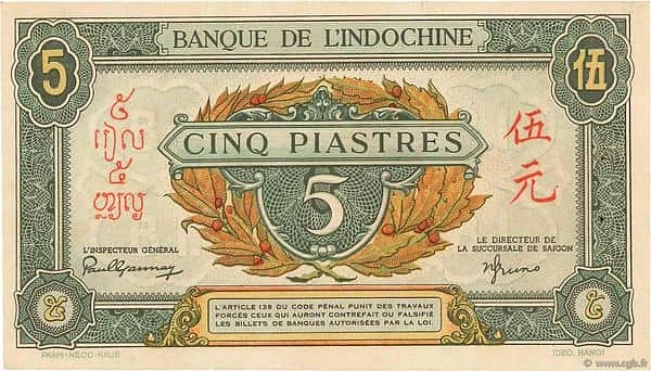 5 Piastres