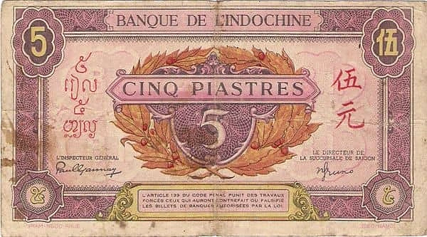 5 Piastres