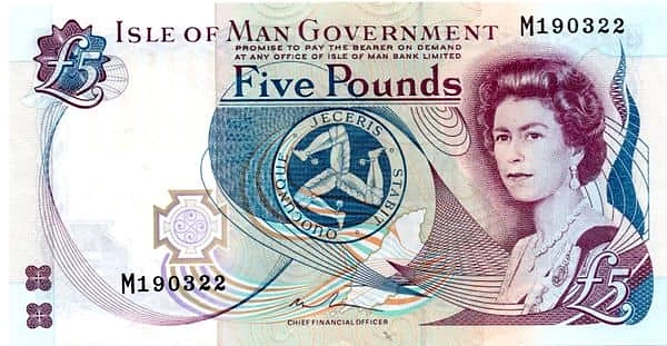 5 Pounds Elizabeth II
