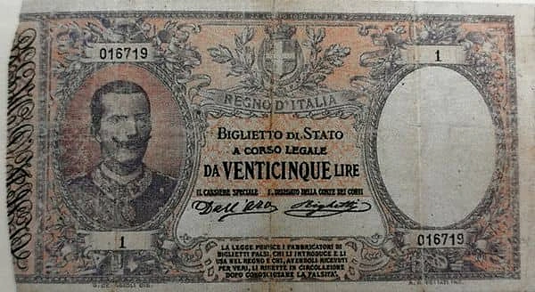 25 Lire