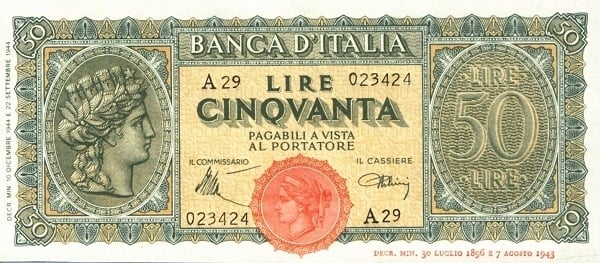 50 lire