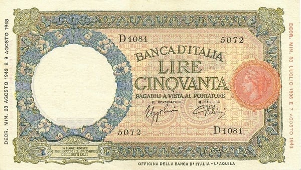 50 lire