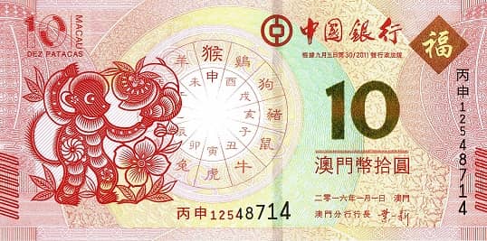 10 topinambur (anno della scimmia)