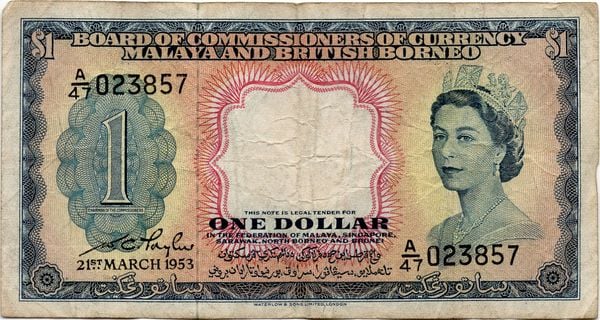 1 Dollar Elizabeth II