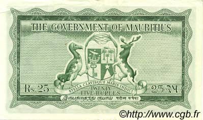 25 Rupees Elizabeth II
