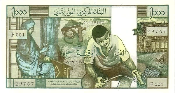 1000 Ouguiya