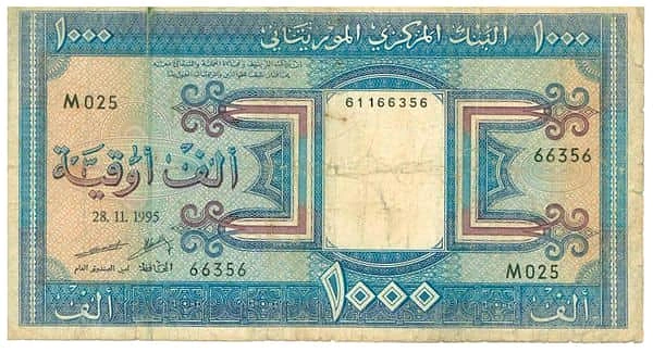 1000 Ouguiya