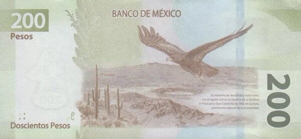 200 pesos (30° anniversario dell'autonomia del Banco de México)