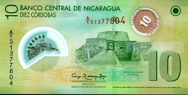 10 Cordobas