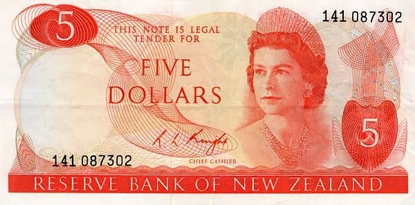 5 Dollars Elizabeth II
