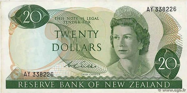 20 Dollars Elizabeth II