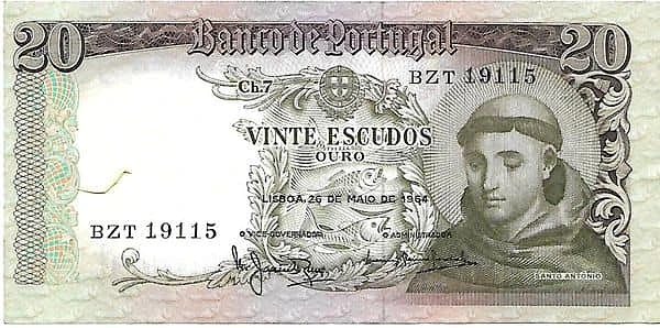 20 Escudos