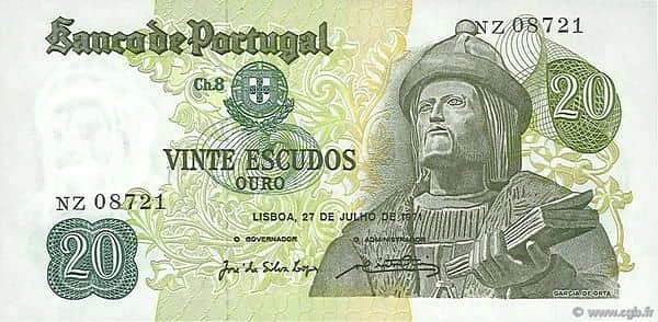 20 Escudos