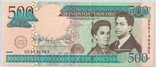 500 Pesos Oro